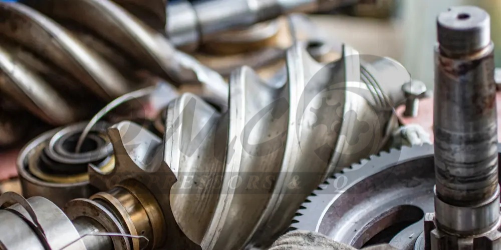 تشکیل وارنیش و کربن روی روتور کمپرسور اسکرو